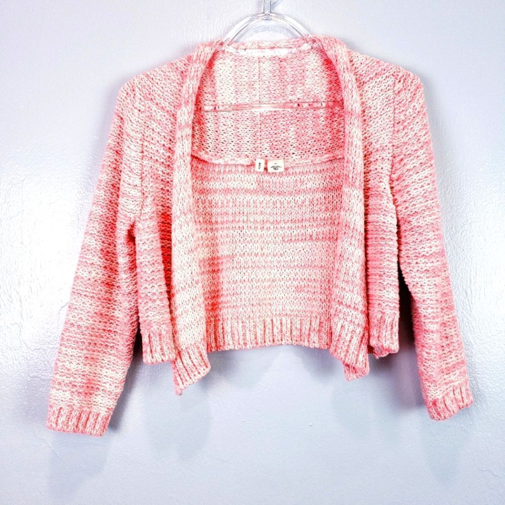 Anthropologie Moth Neon Cropped Sweater
